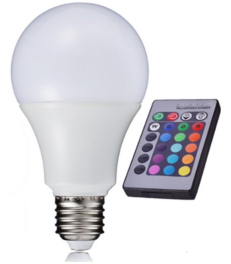 Lâmpada Bulbo RGB 5W